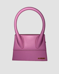 Sac Jacquemus Le Grand Chiquito en cuir rose