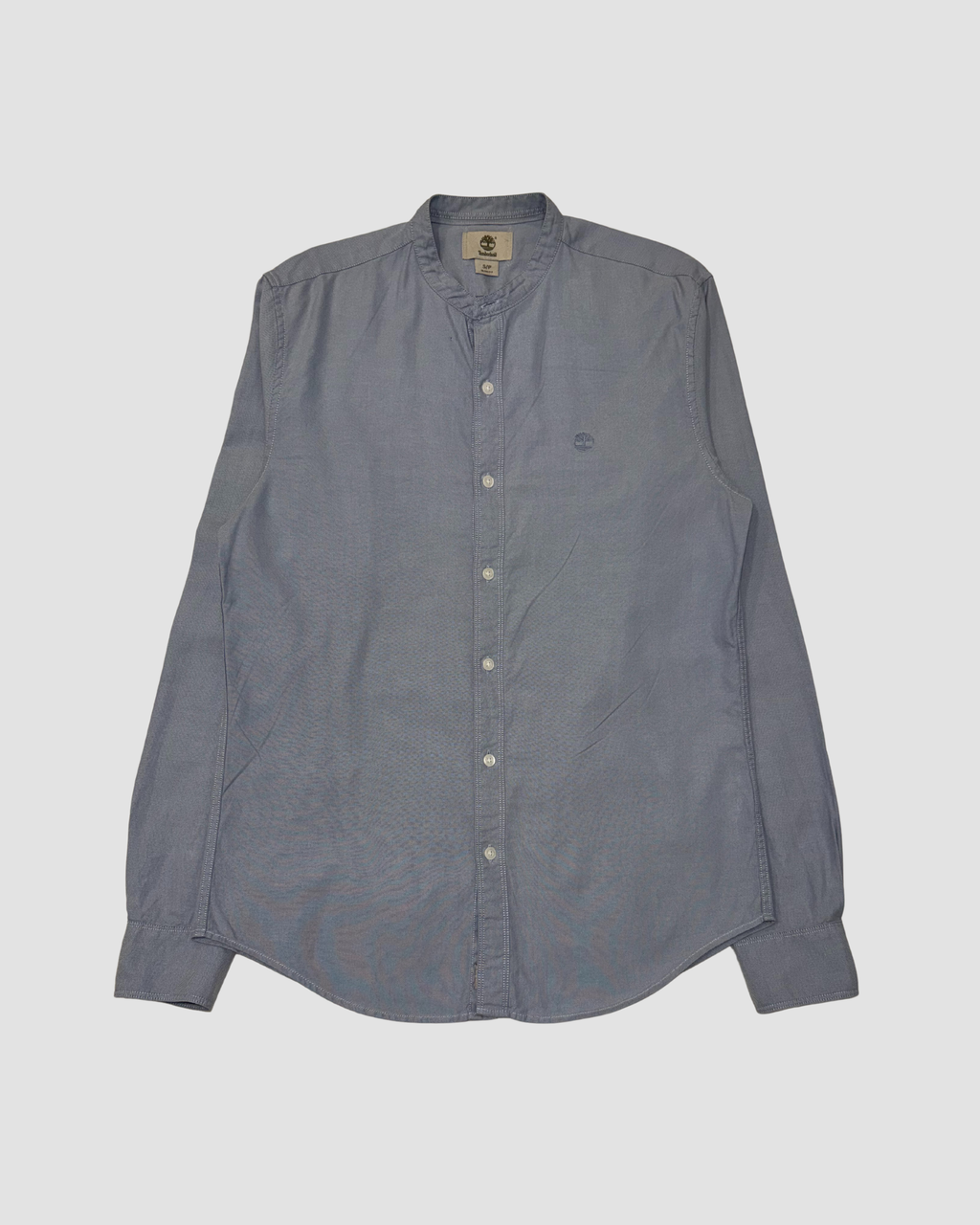 Camicia Timberland - azzurro grigiastro taglia S slim fit