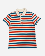 Polo Lacoste - multicolore a righe taglia ITA 46 / S