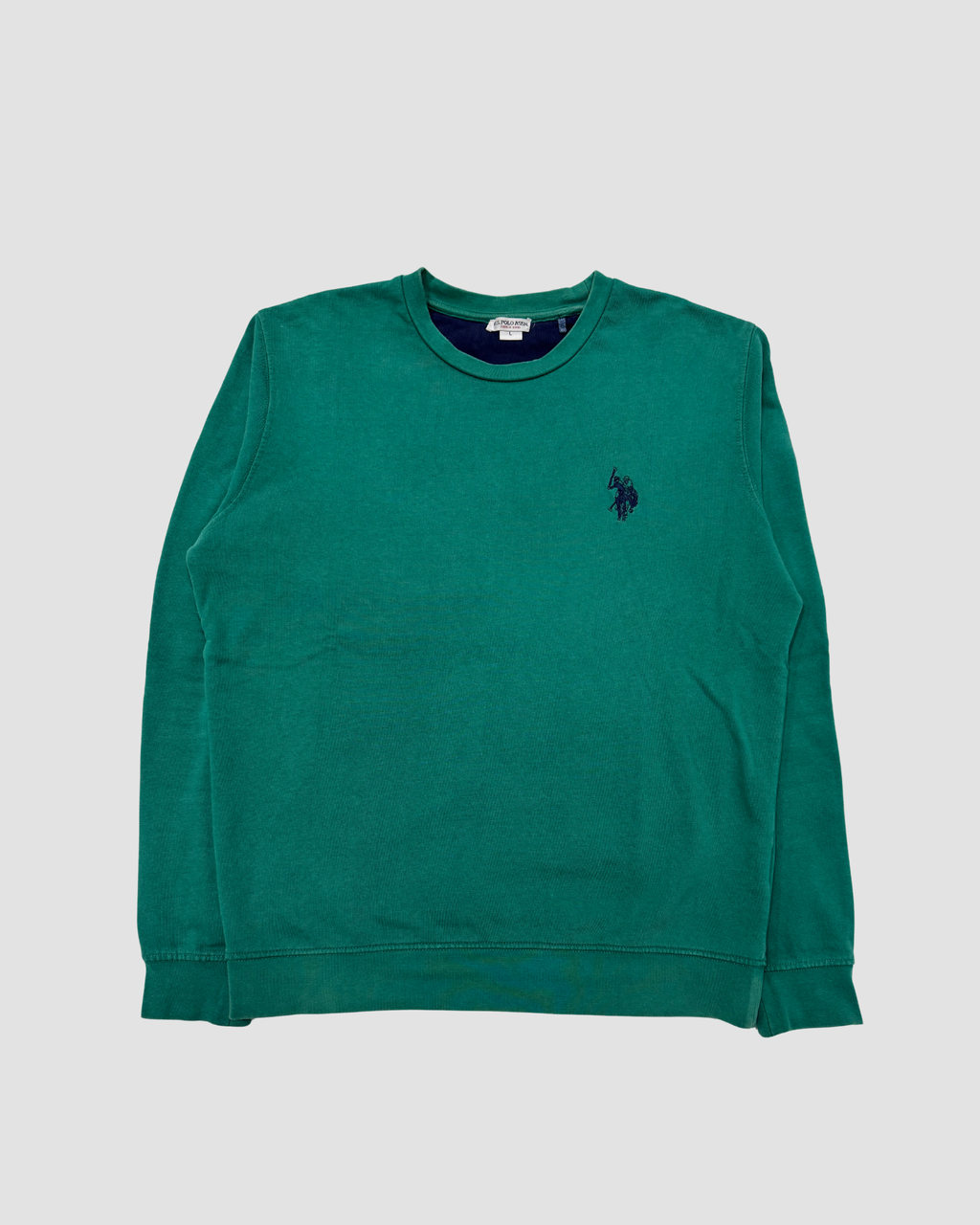Felpa U.S. Polo Assn. - verde bottiglia taglia L