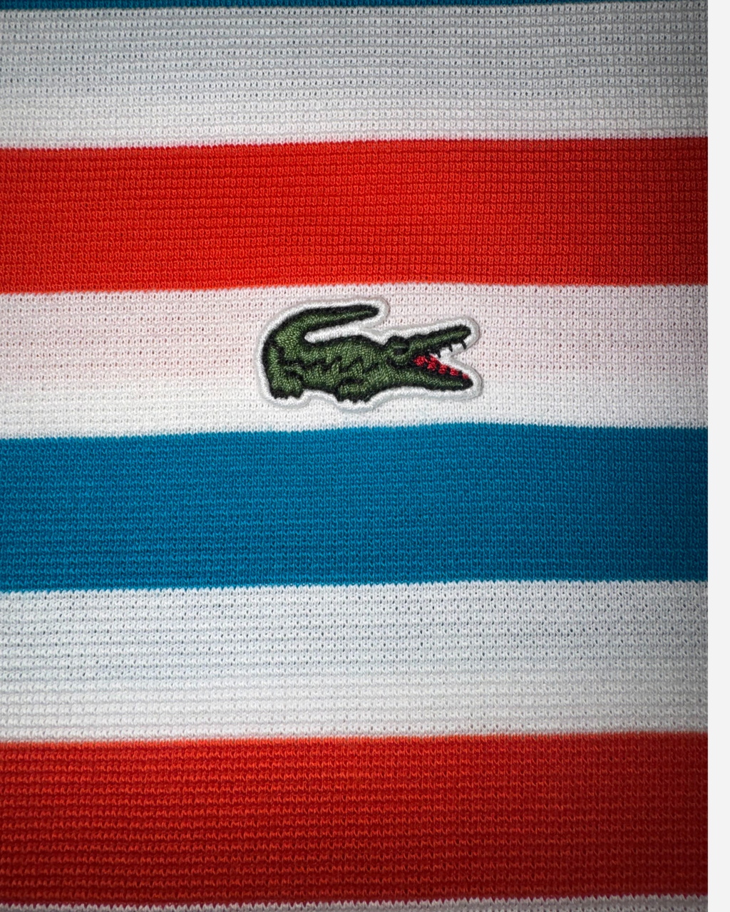 Polo Lacoste - multicolore a righe taglia ITA 46 / S