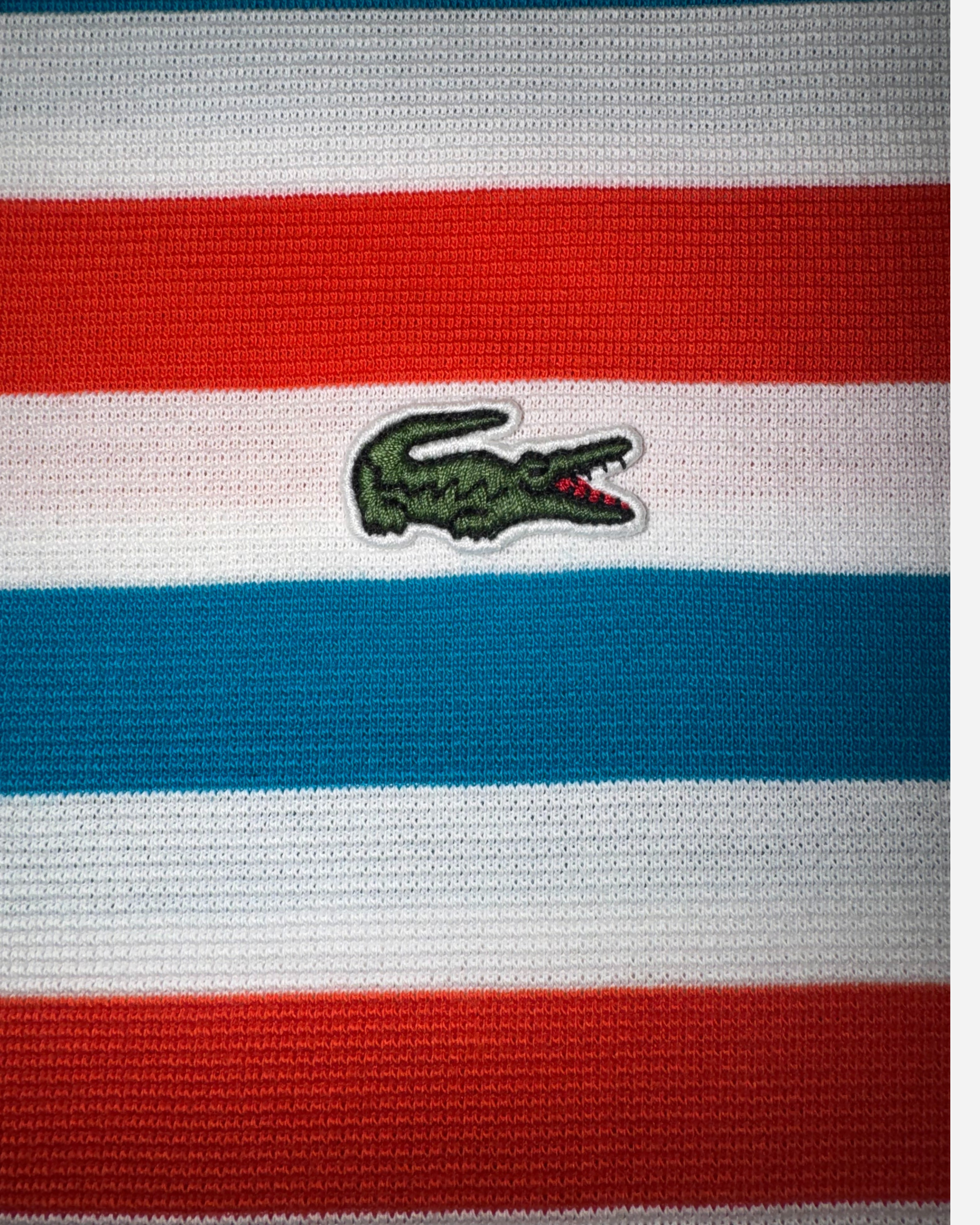 Polo Lacoste - multicolore a righe taglia ITA 46 / S