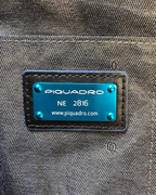 Zaino monospalla Piquadro - in pelle porta iPad