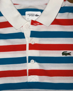 Polo Lacoste - multicolore a righe taglia ITA 46 / S