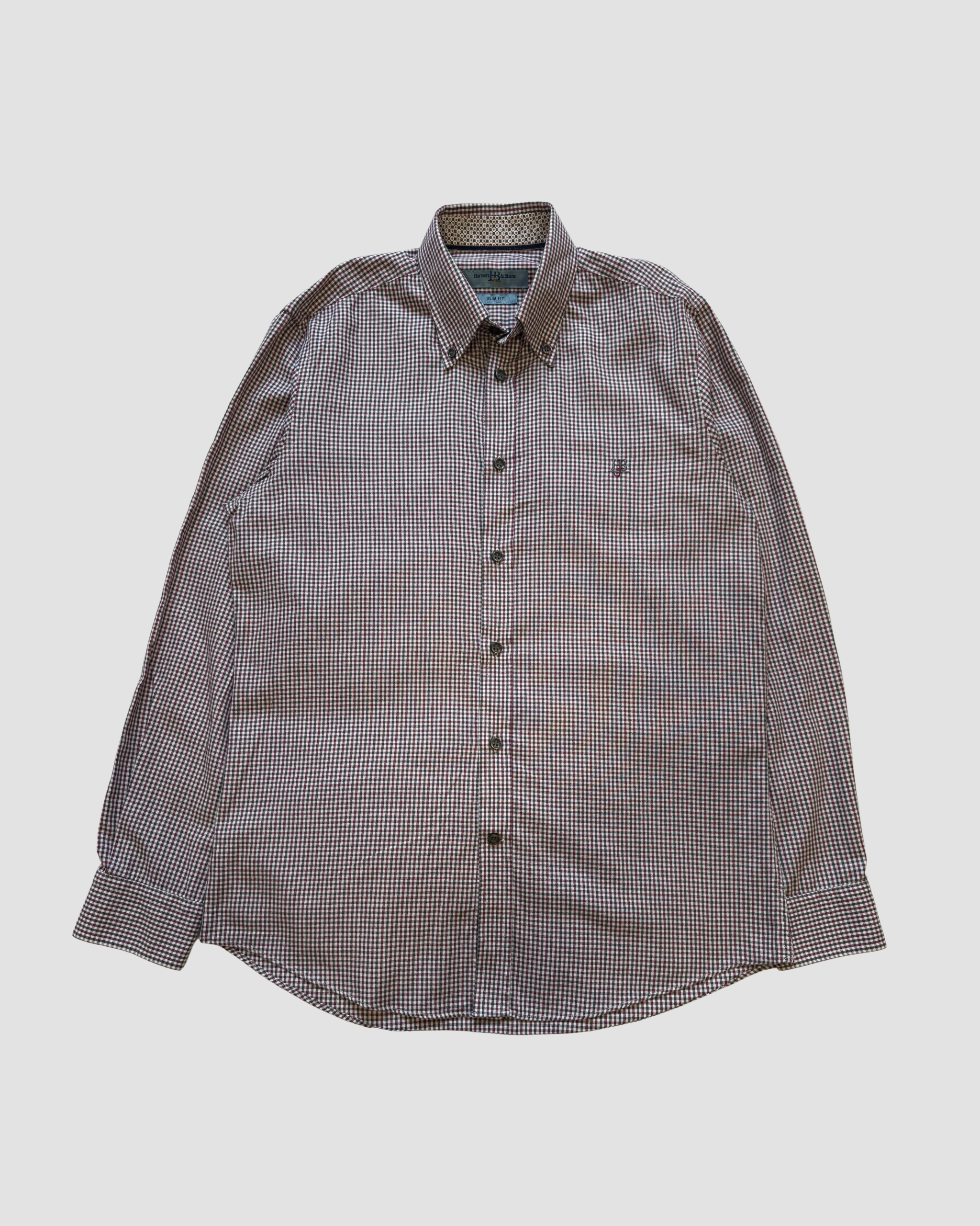 Camicia Harmont & Blaine Jeans - quadretti multicolore taglia M slim fit